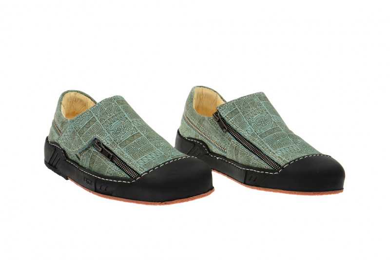 Eject Puzzle Schuhe hell-blau Laser