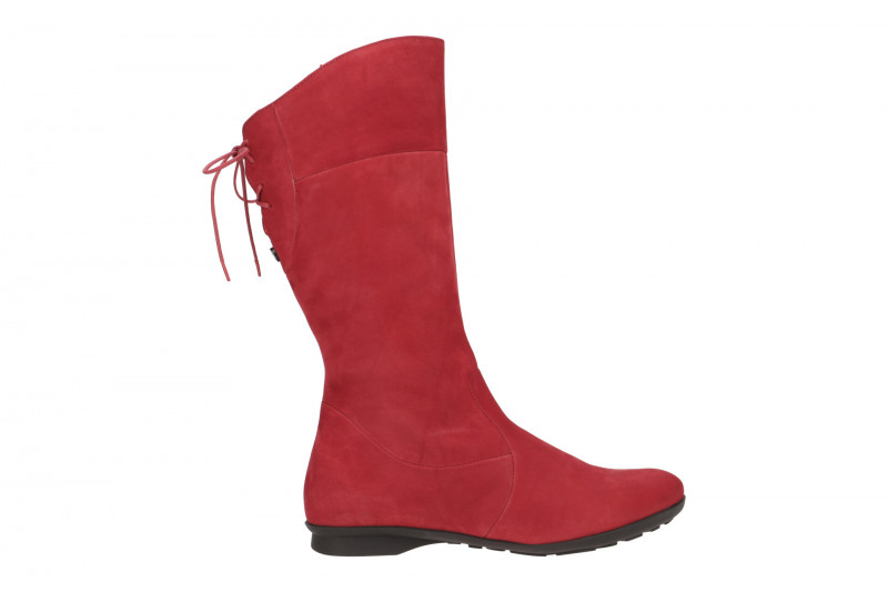 Think Keshuel Schaft Stiefel rot cherry