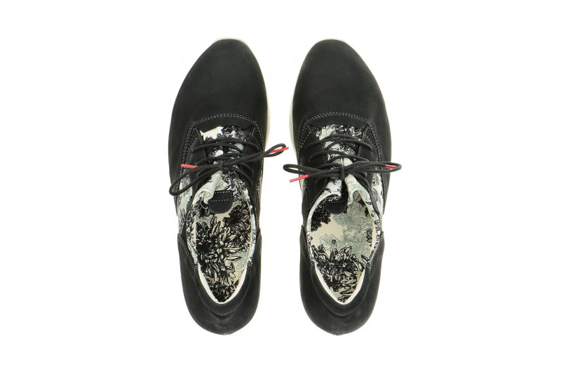 Think Aloa Schuhe schwarz weiß Sneaker