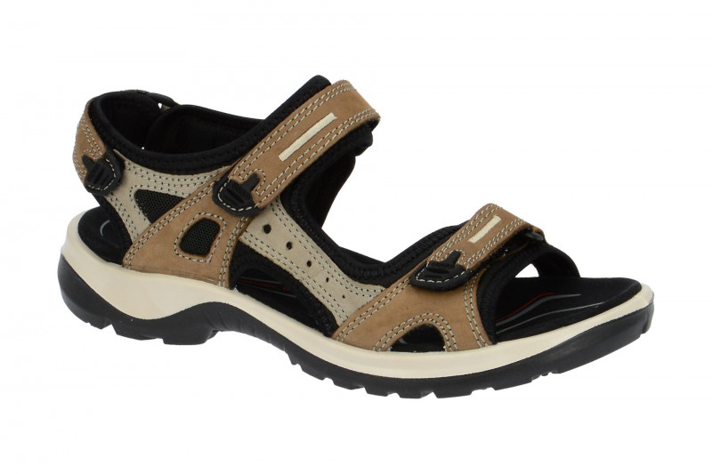Ecco Damen Sandale Offroad hellbraun