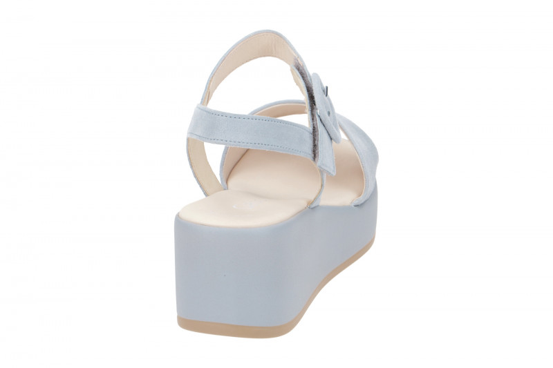 Gabor Plateau Sandale hellblau 24.531.16