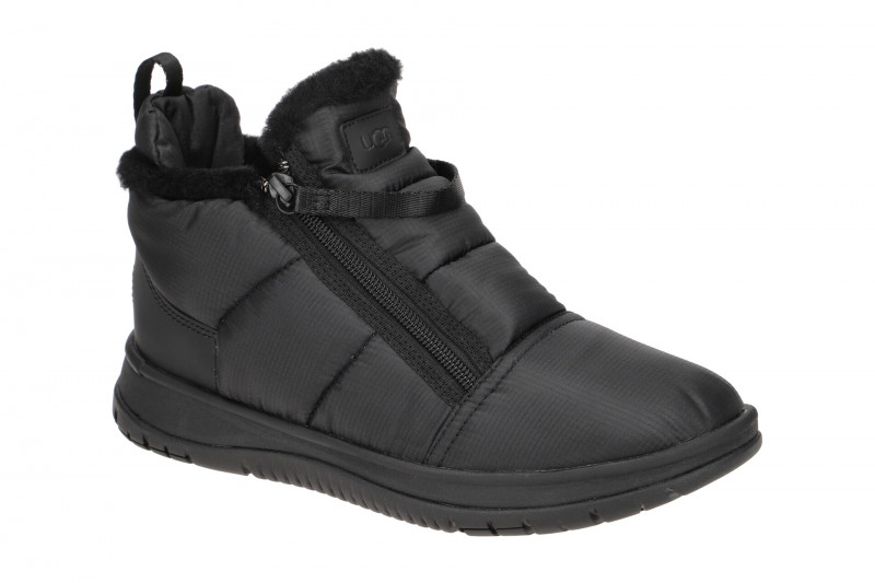 UGG LAKESIDER ZIP PUFF Stiefel schwarz 1121017