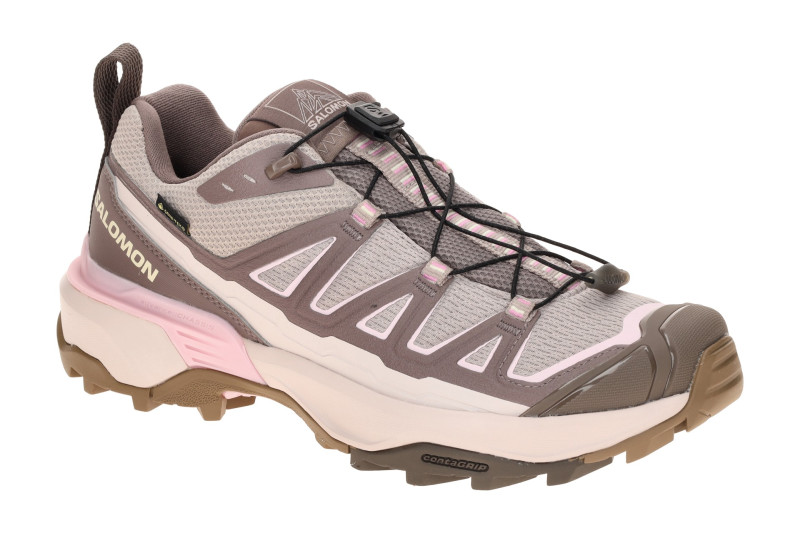 Salomon X Ultra 360 Edge Schuhe Damen braun rosa GORE-TEX