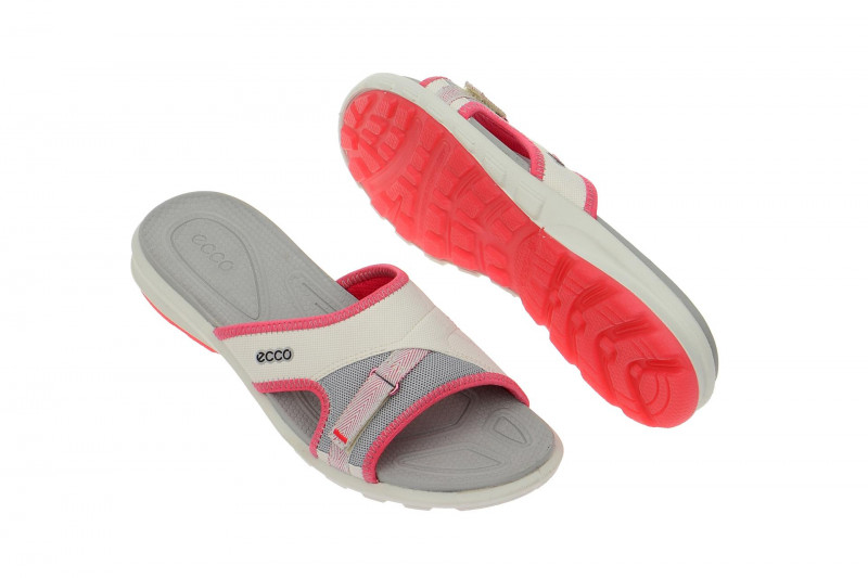Ecco Cruise Pantolette weiß pink 84151358451