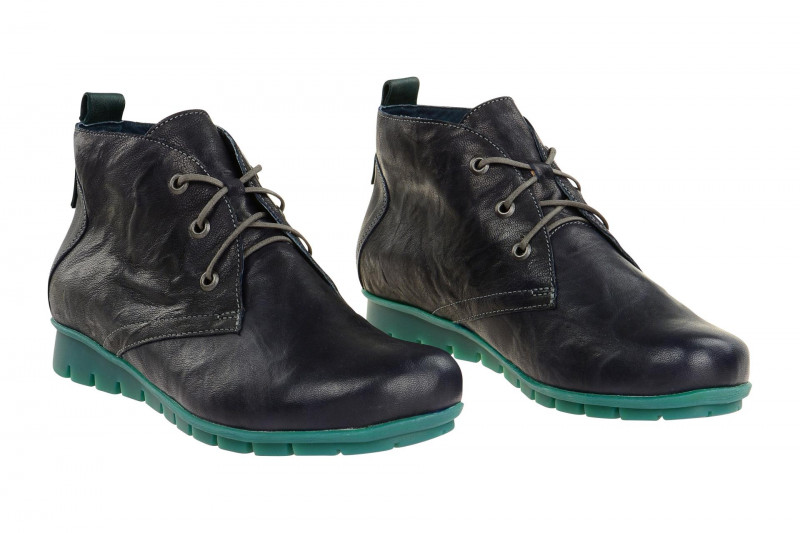 Think Menscha Schuhe dunkel-blau grün