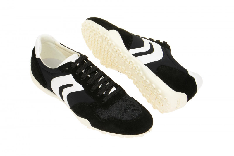 Geox Schuhe Snake schwaz Damen Sneaker