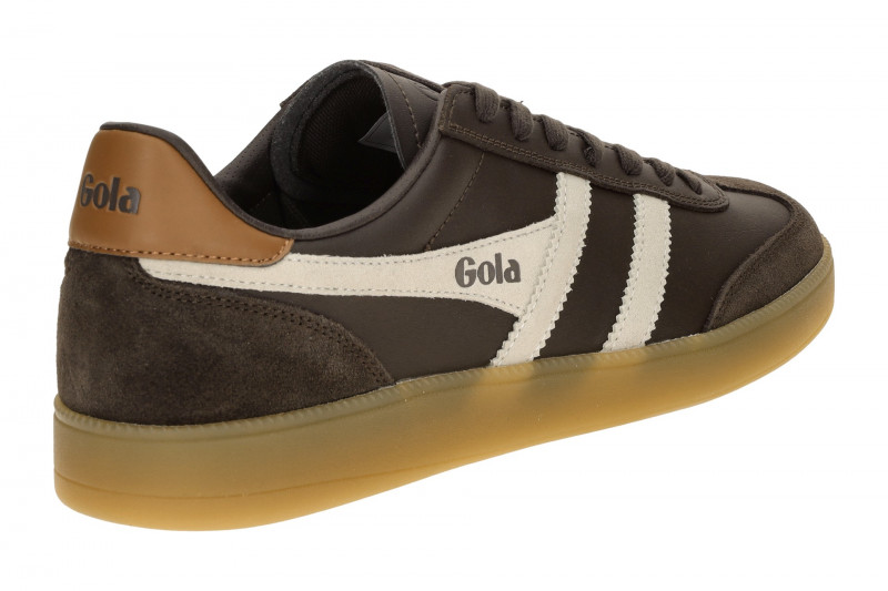 Gola Viper Schuhe Sneakers braun weiß Herren CMB744