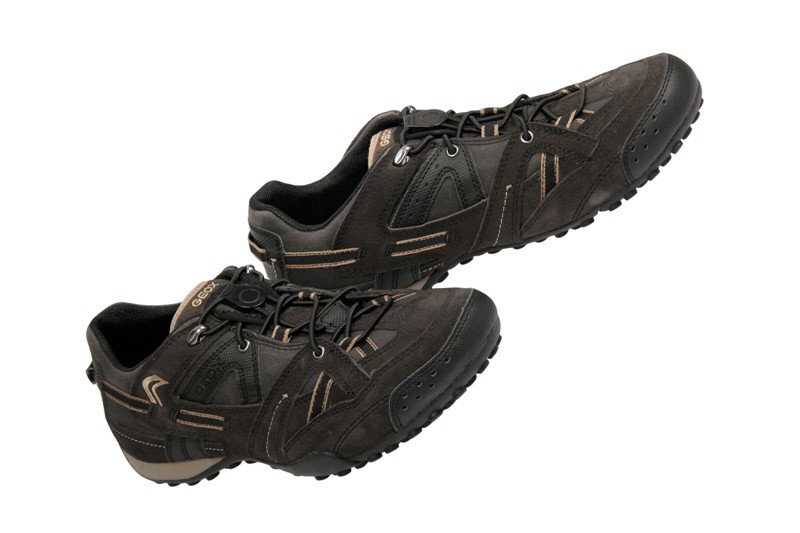 Geox Respira Wide Snake S Schuhe schwarz Sneaker