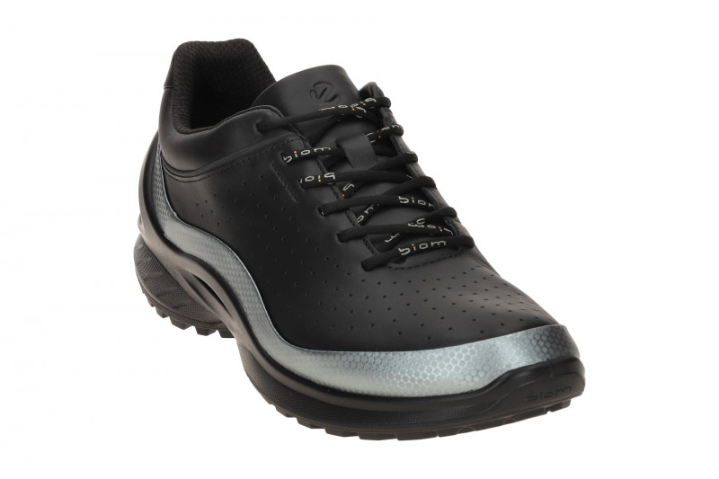 ecco Biom Energi Schuhe schwarz silber Sneaker Waterproof