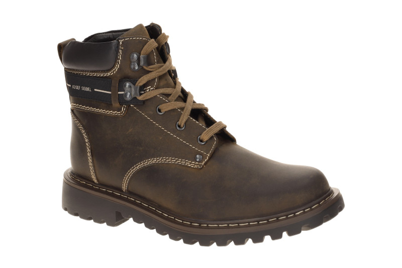 Josef Seibel Stiefel Adelboden braun Lamm Warmfutter 21925