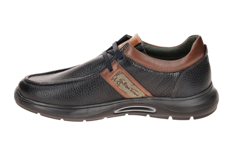 Galizio Torresi Mokassin Schuhe blau braun 310568