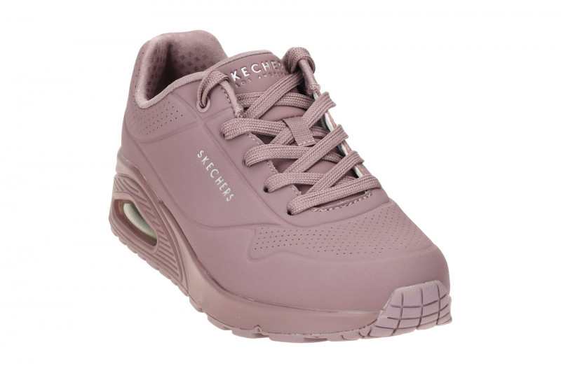 Skechers Uno Schuhe violett mauve Damen Sneakers 73690