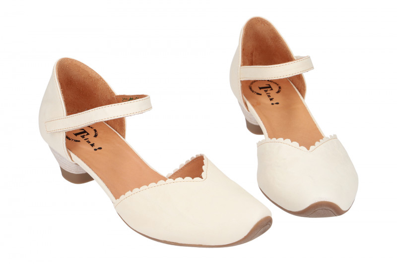 Think Aida Pumps weiß ivory 2-82249-95
