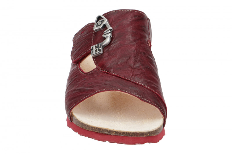Think Mizzi Pantolette rot rosso