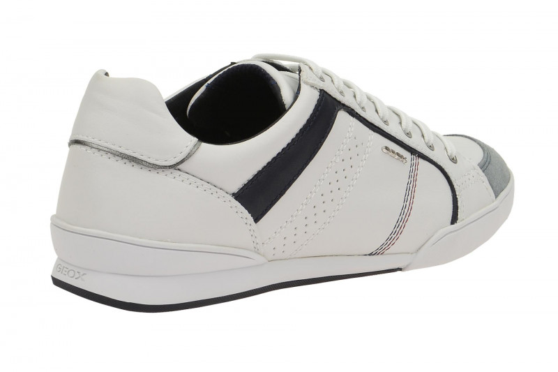 Geox Respira Kristof A Sneakers in weiß Herren Halbschuhe