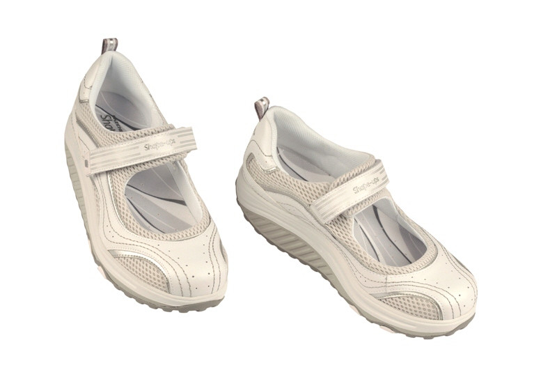Skechers Shape ups weiß Slipper Fitness Schuhe
