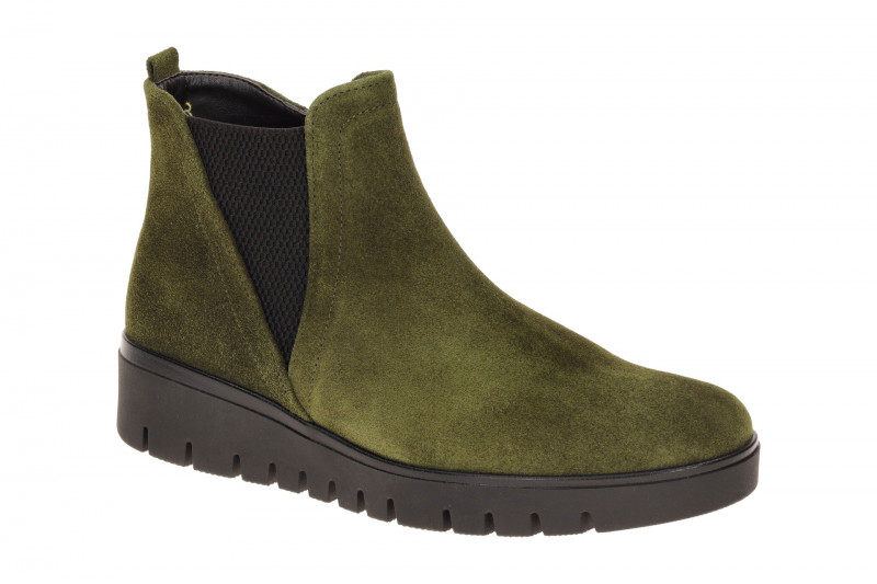 Gabor Keil Stiefelette grün olive Chelsea Stil 8015.01.006