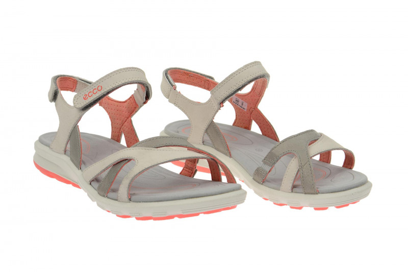 Ecco Cruise Sandale weiß orange 84160359902