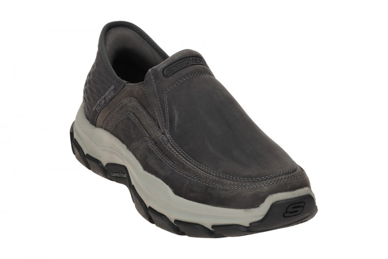 Skechers RESPECTED Schuhe grau SLIP-INS 204810