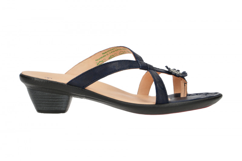 Think Nanet Pantolette blau navy