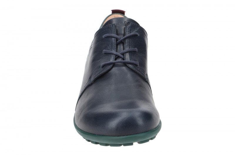 Think Kong Schuhe blau grün Glattleder 769