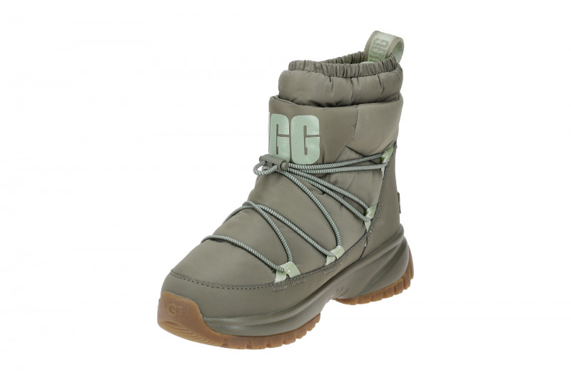 UGG YOSE PUFFER MID Stiefel grün burnt-olive 1131978