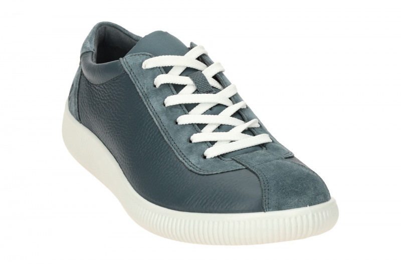 Ecco Soft Zero Schuhe blau Herren Sneakers 537754