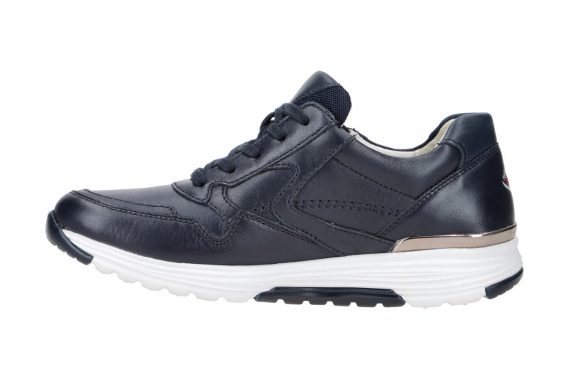 Gabor RollingSoft Schuhe blau Glattleder 86.978.56