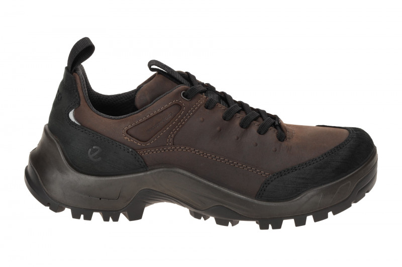 Ecco Offroad Herren Schuhe braun Nubuck Waterproof 822354