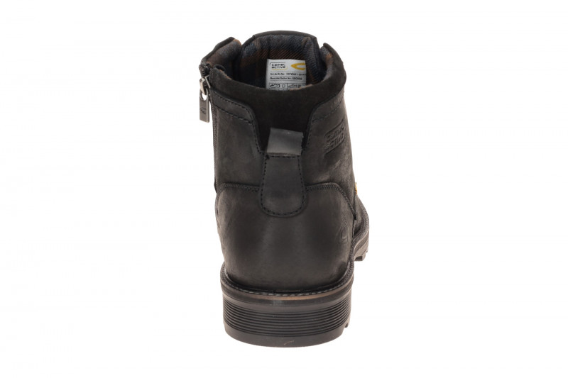 camel active Flow Stiefel Boots schwarz Nubuck