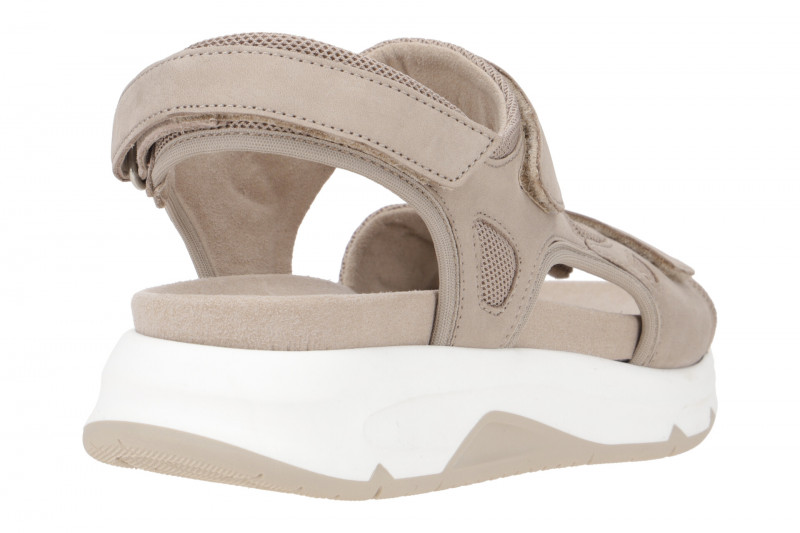 Gabor RollingSoft Sandale grau leinen 86.889.43