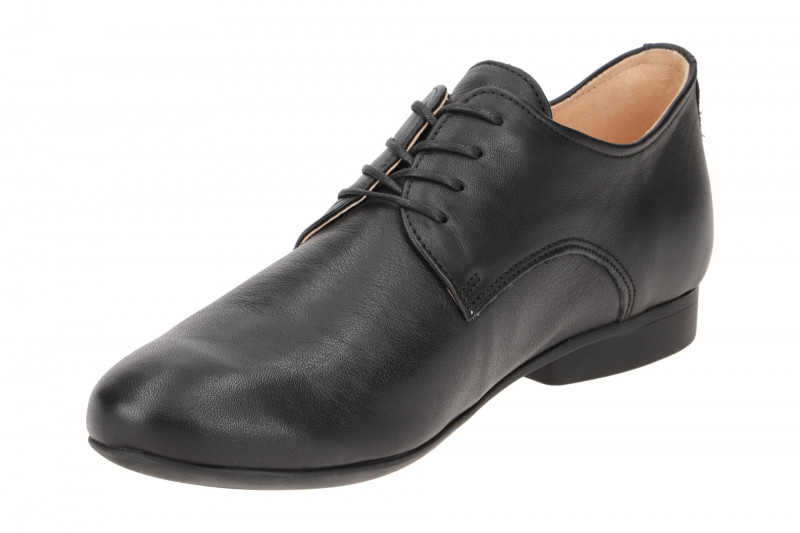 Think Guad Schnür Schuhe schwarz Derby 412
