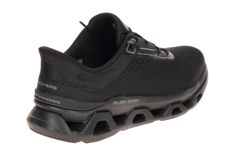 Skechers Glide Step Schuhe schwarz Herren Slip-Ins 233026