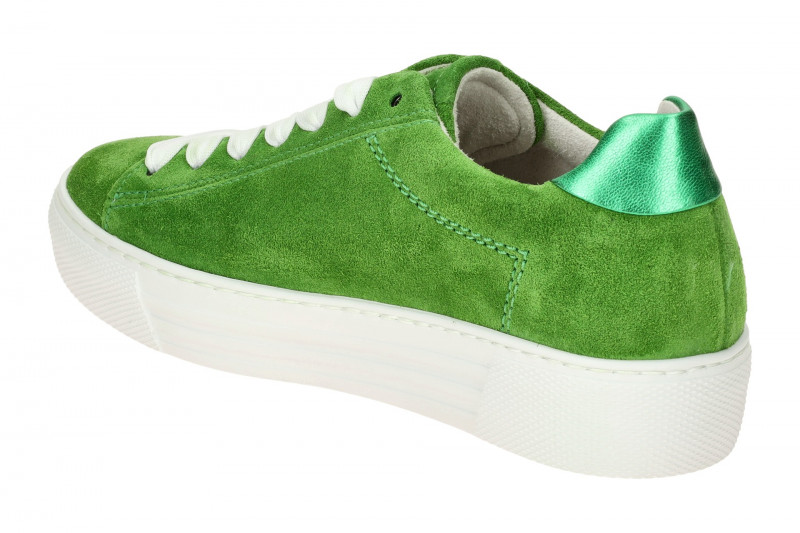 Gabor Comfort Schuhe grün Plateau Sneakers 66.460.44
