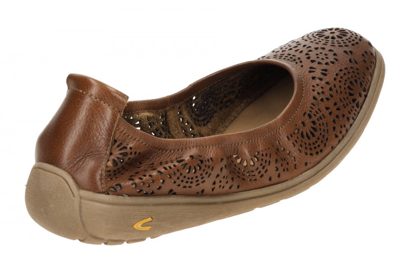 camel active Cloud Ballerinas braun gelocht 54CU202