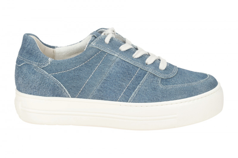Paul Green Sneaker Schuhe blau denim 5230