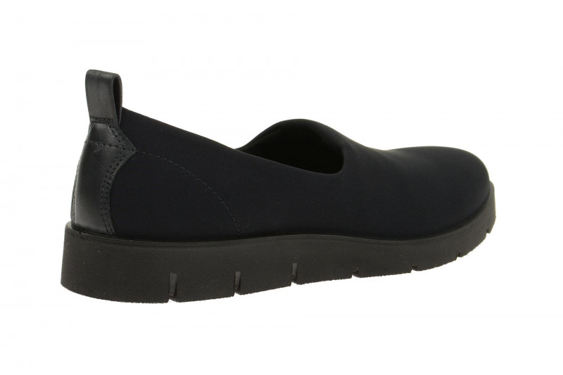 Ecco Bella Slipper schwarz Stretch