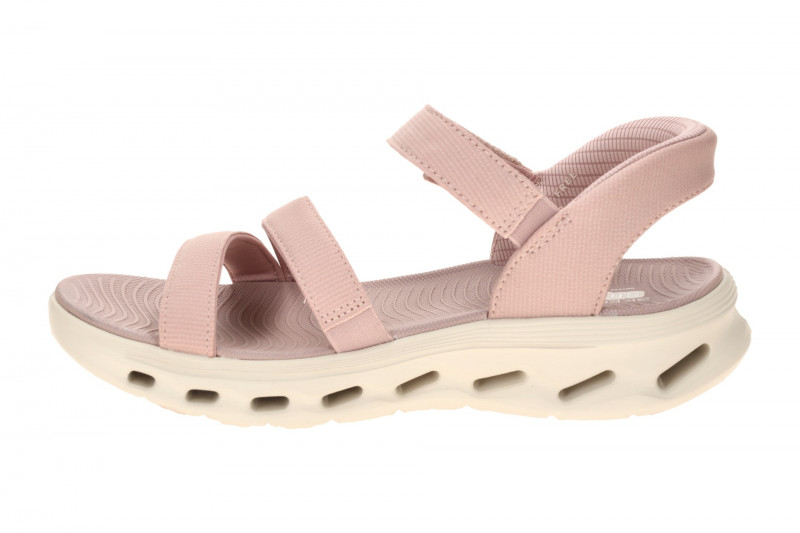 Skechers Sandalen Go Walk Gliede Step rosa Slip-Ins 141269