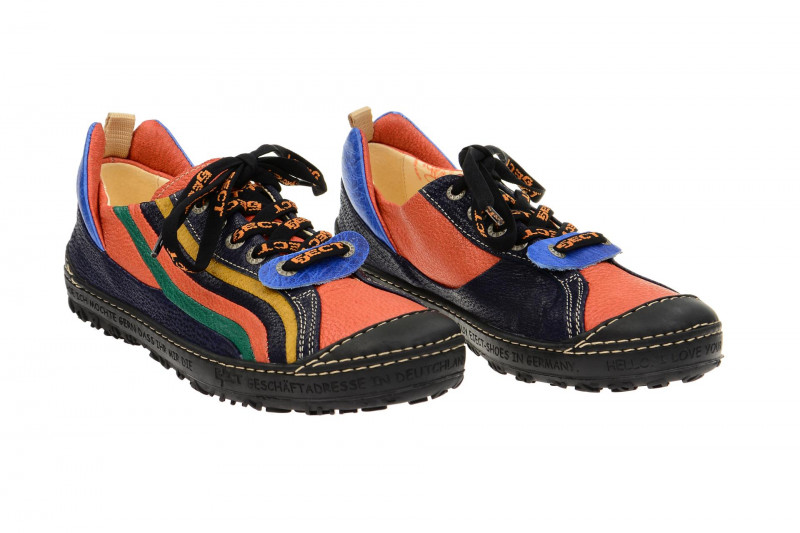 Eject Dass Schuhe orange blau 16906
