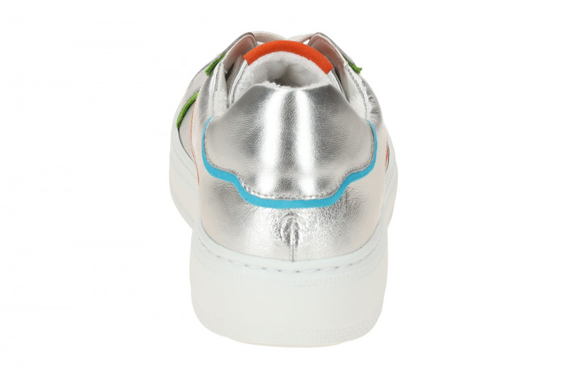 Gabor Schuhe silber metallic Damen Sneakers 63.210.61