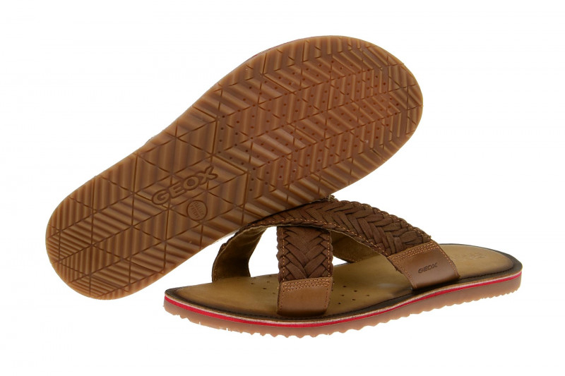 Geox Artie Pantolette braun cognac - U52V1I