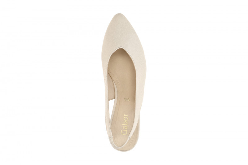 Gabor Sling Pumps beige panna Nappa 81.520.22