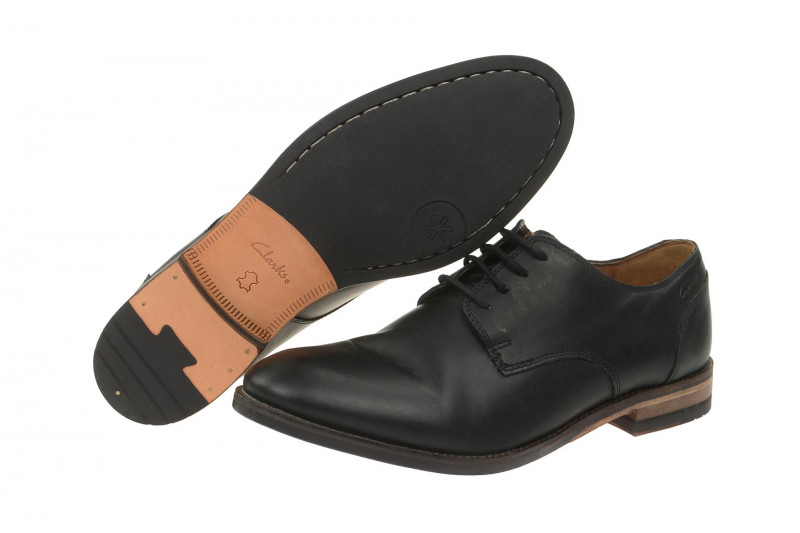 Clarks Exton Walk Schuhe schwarz