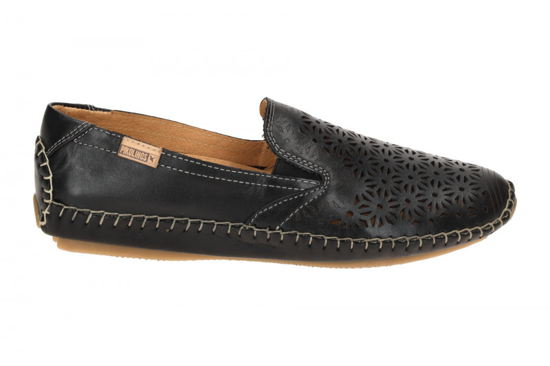 Pikolinos Jerez Slipper schwarz Blütenmuster 578-4907