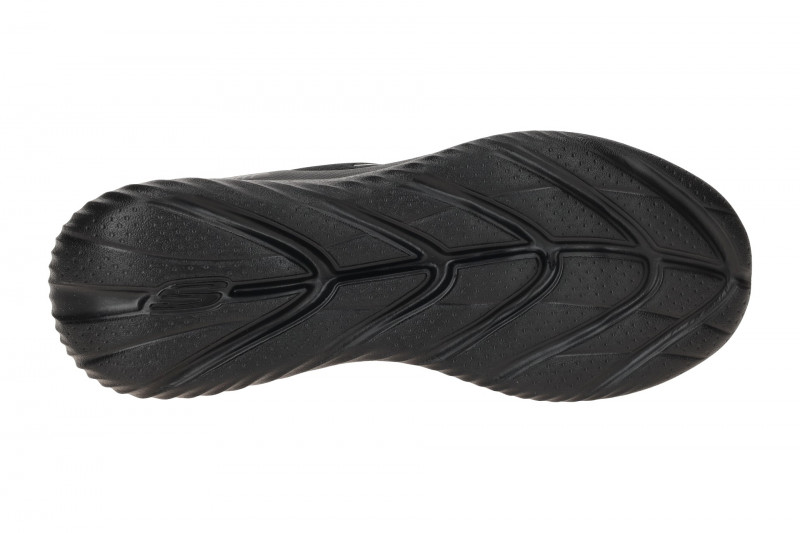 Skechers Bounder Slipper Schuhe schwarz SLIP-IN 232459