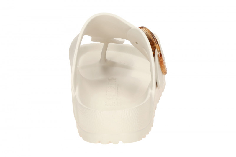 Birkenstock Gizeh Big Buckle Pantolette weiß eggshell SCHMAL EVA