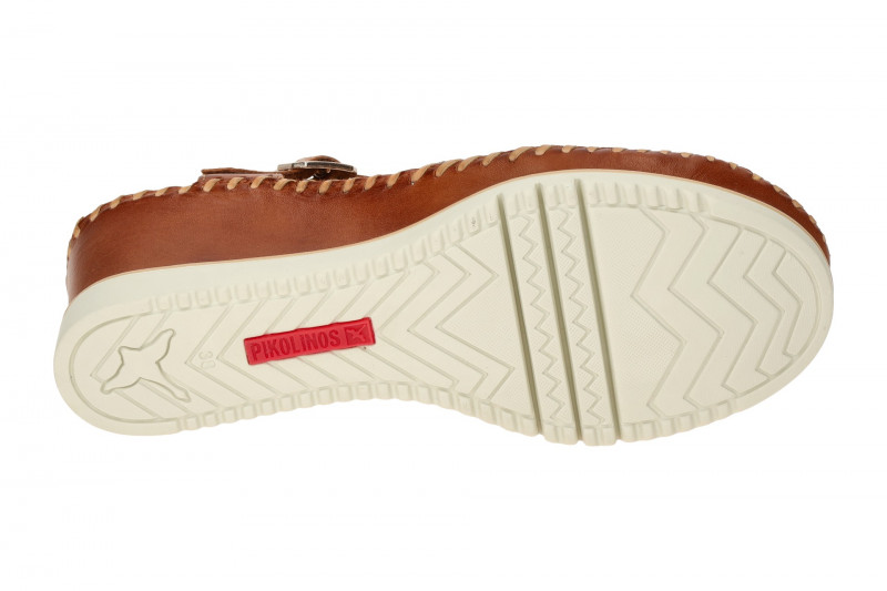 Pikolinos Aguadulce T-Steg Keil Sandale braun multi W3Z-1836C1