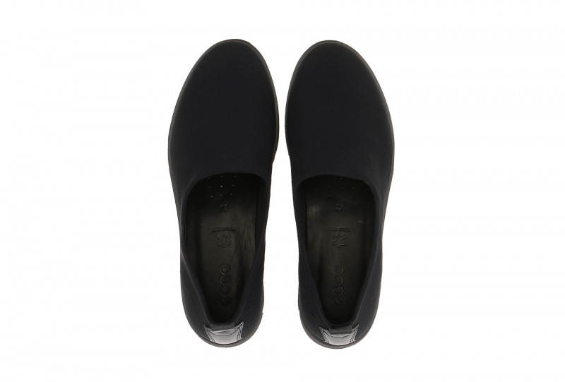 Ecco Bella Slipper schwarz Stretch