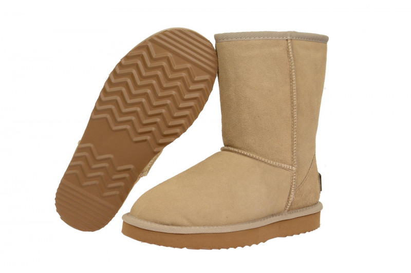 Oog Stiefel beige Teddy Fell Boots B5825