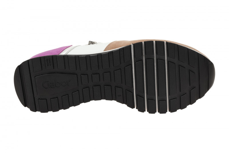 Gabor comfort Sneaker Schuhe weiß bunt H-Weite 66.378.87